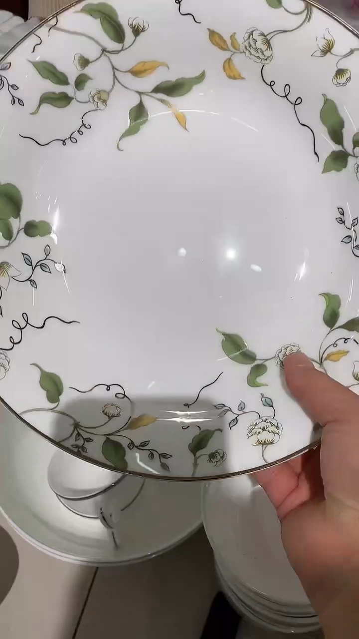 10英寸汤碗隆达骨质瓷