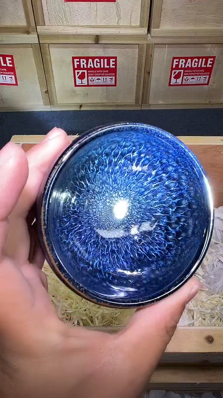 茶盏蓝羽鹧鸪钵主人杯精选