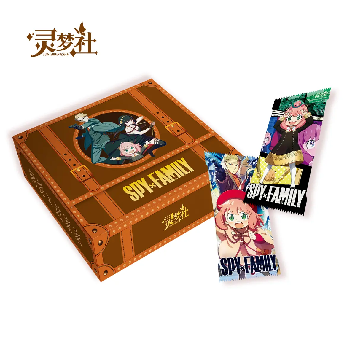 【宠粉】灵梦社-间谍过家家-花生日记收藏卡牌（默认代拆）