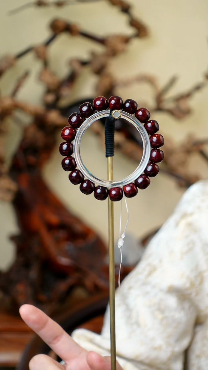 木  本降真香红降花梨公手串1.0老型14克