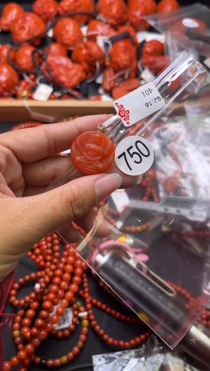 【闪购商品】南红玛瑙珠宝奇石银S925镶嵌750