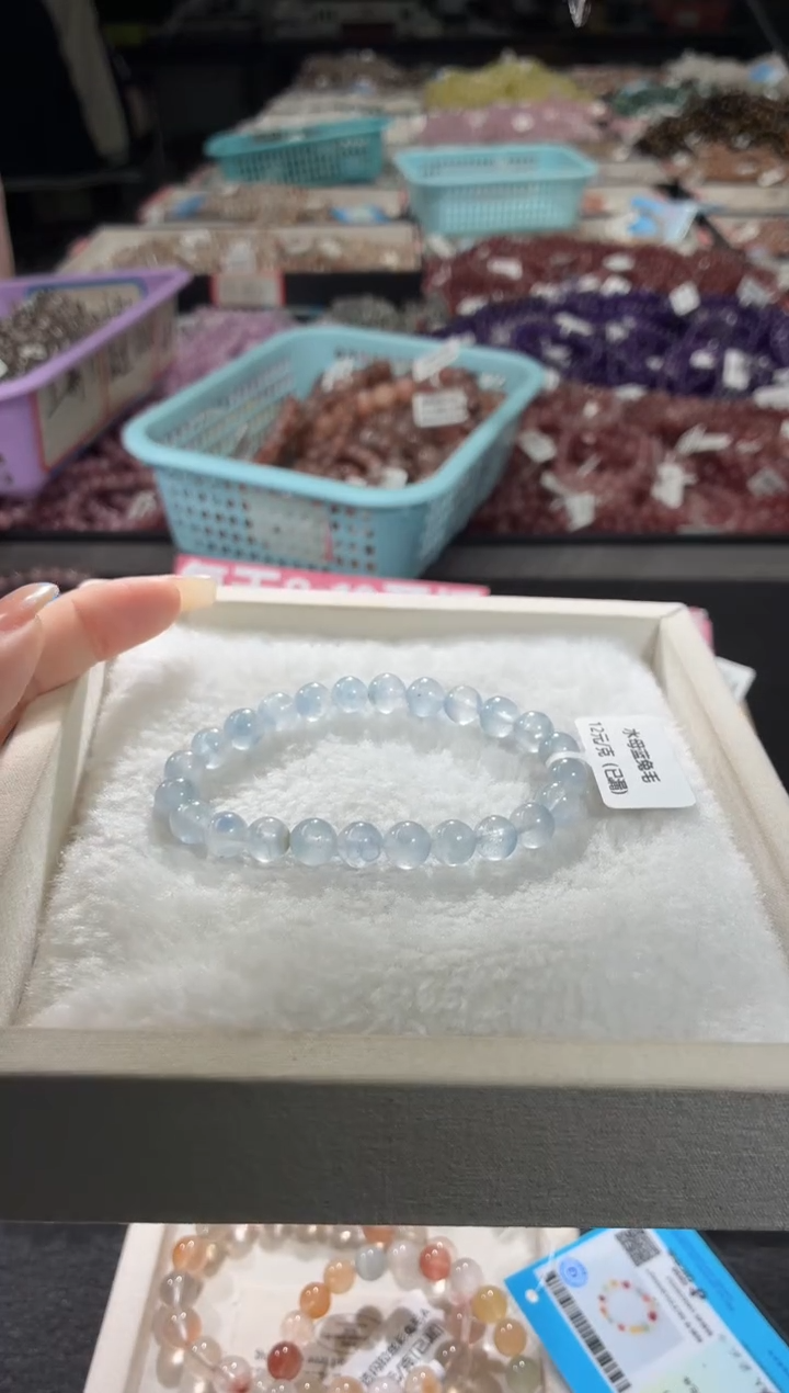 未镶嵌手链水晶340号 多样性发一I  7+