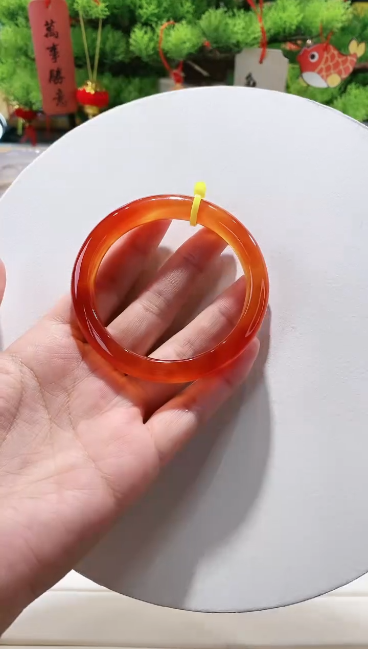【闪购商品】玛瑙/玉髓手镯未镶嵌35-57.4