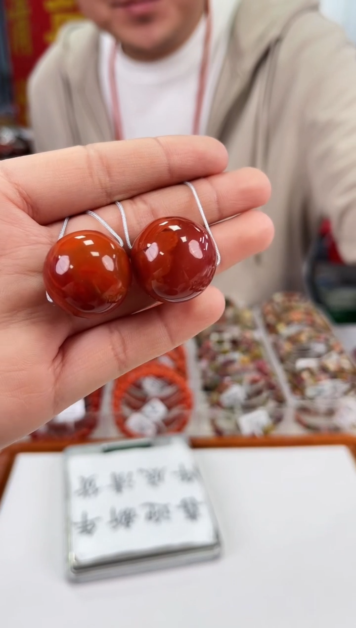 【闪购商品】南红玛瑙瓦西单珠22+未镶嵌（多样式发其一）