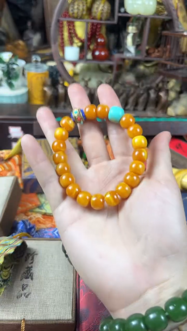 未镶嵌颈饰蜜蜡042（收到货任何问题联系客服）