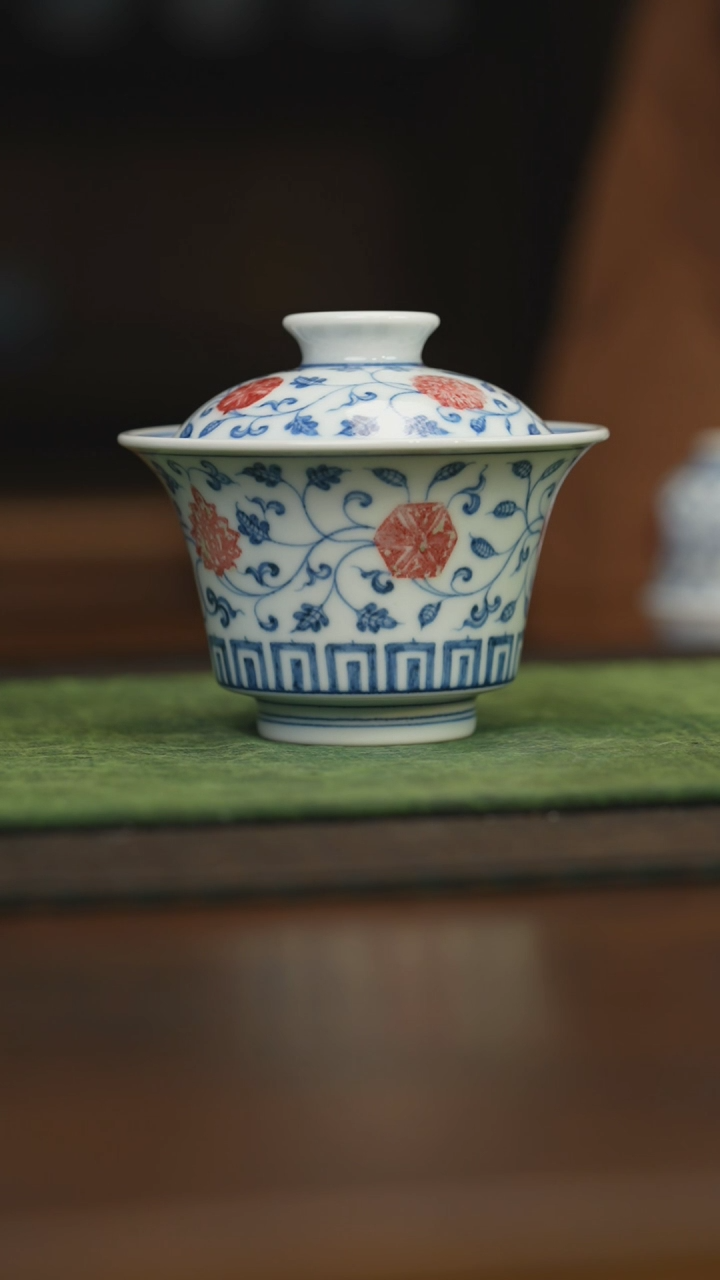 【闪购商品】杯柴窑青花破价福利