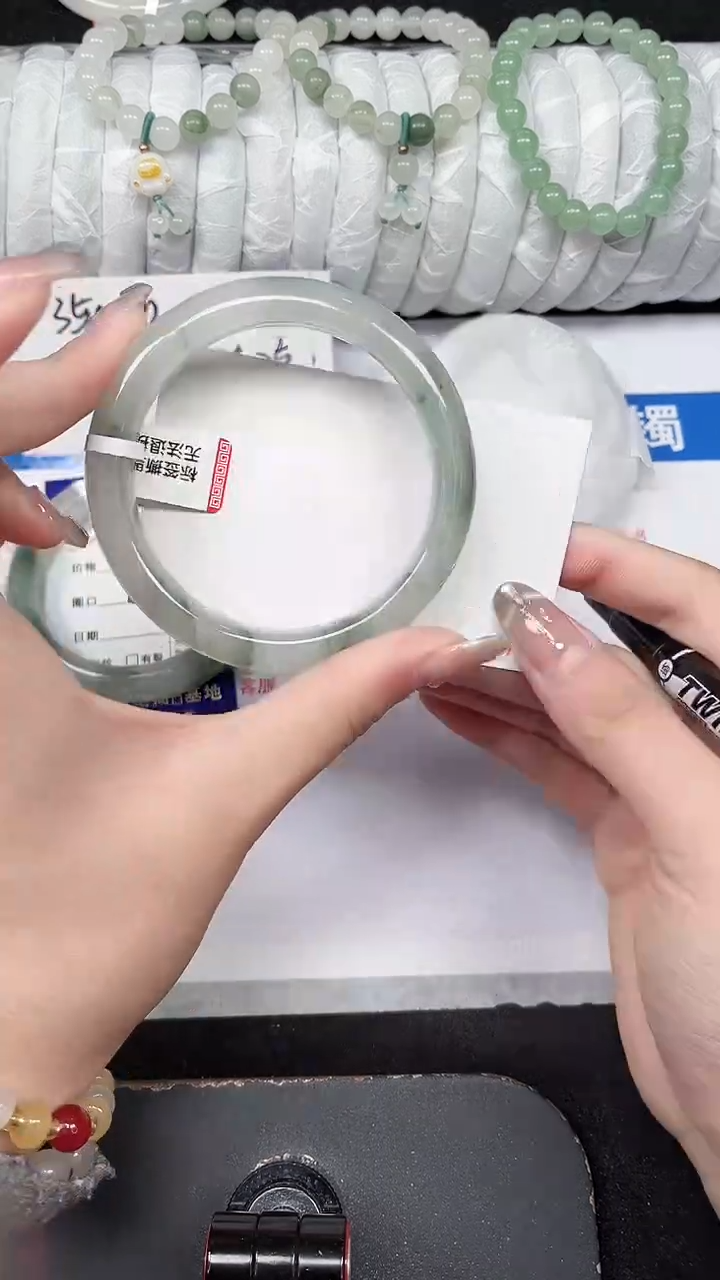 未镶嵌手镯石英质玉159-58/59