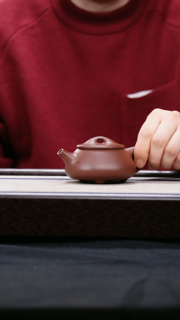 【闪购商品】紫砂茶壶云根景州石瓢