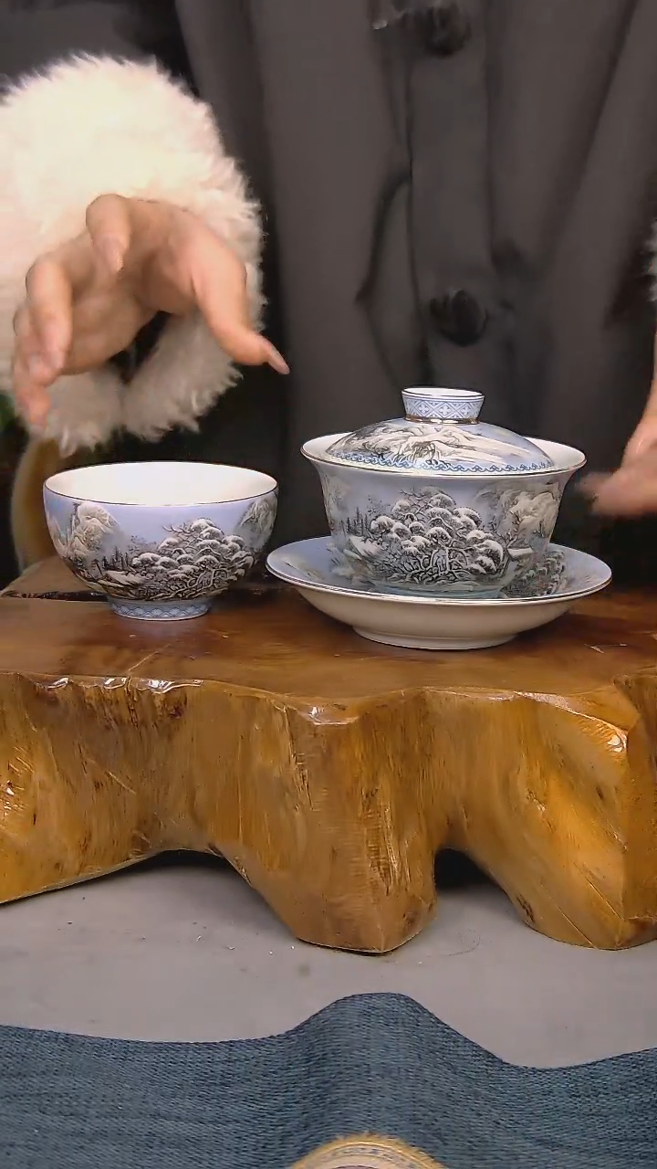 【闪购商品】简装家用款2件套 陶瓷家用茶具系列