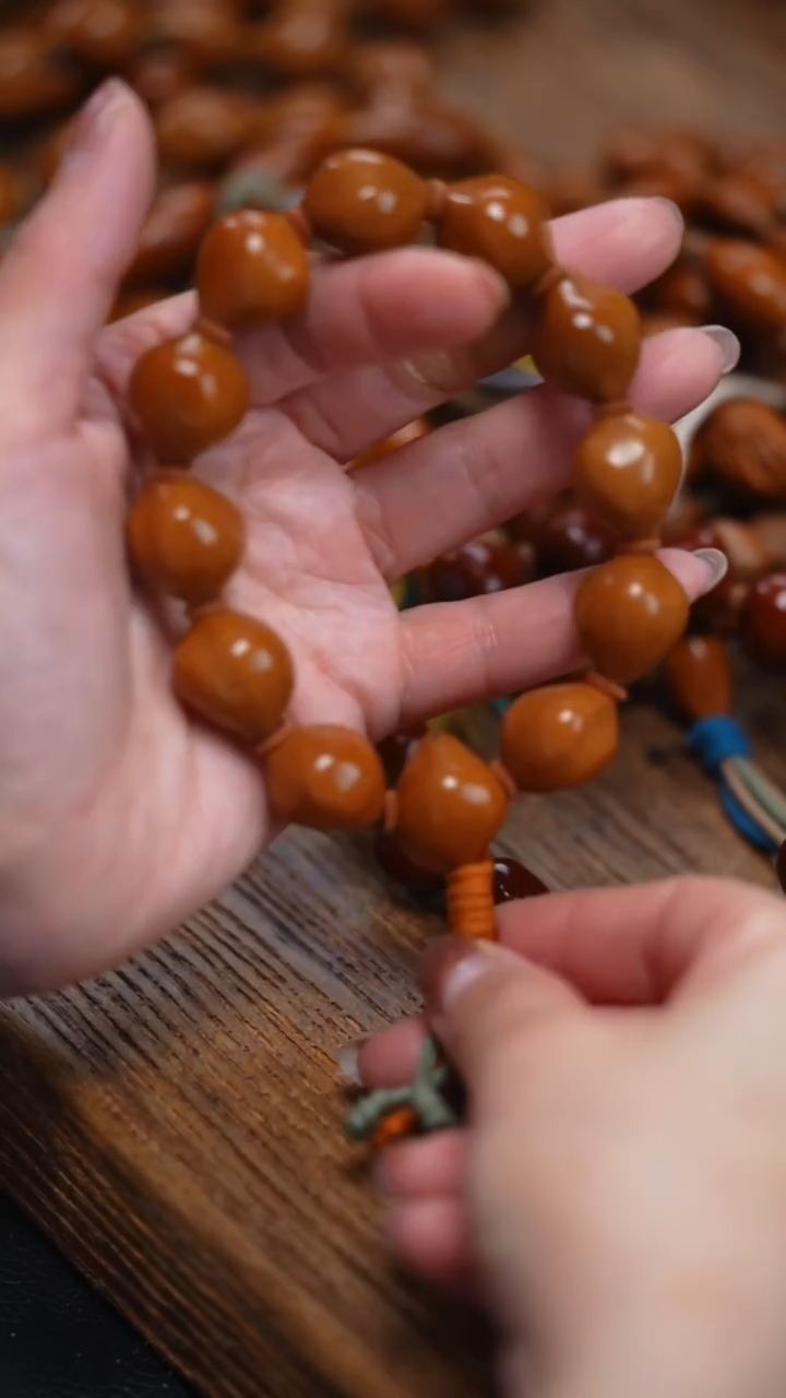 手串/手链橄榄核莫邪 蒜头异型