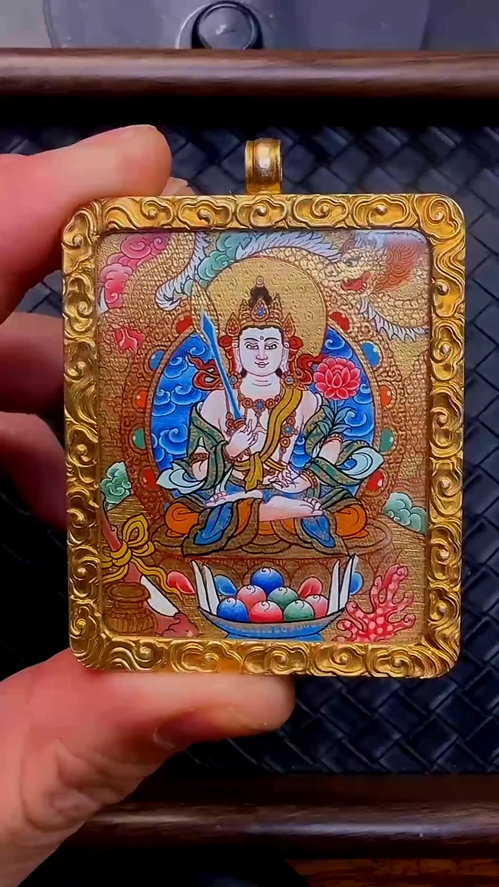 吊坠嘴哥严选——1127虚空臧普萨唐卡