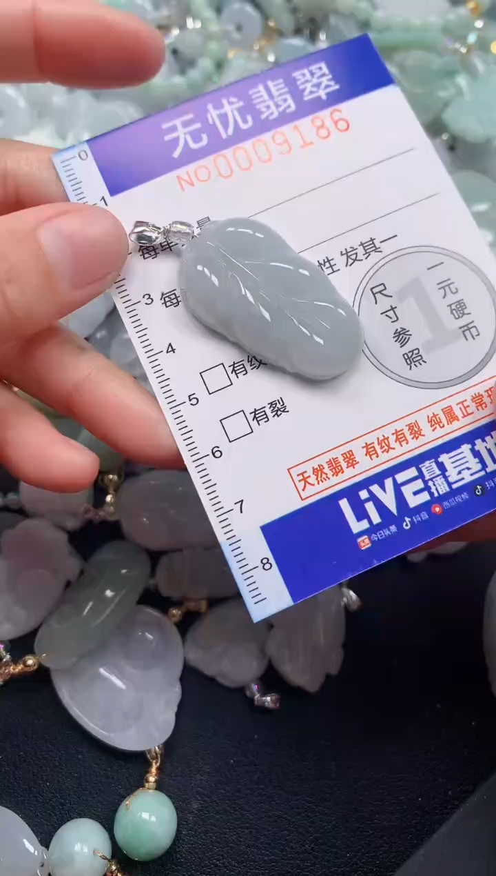 颈饰未镶嵌翡翠9186