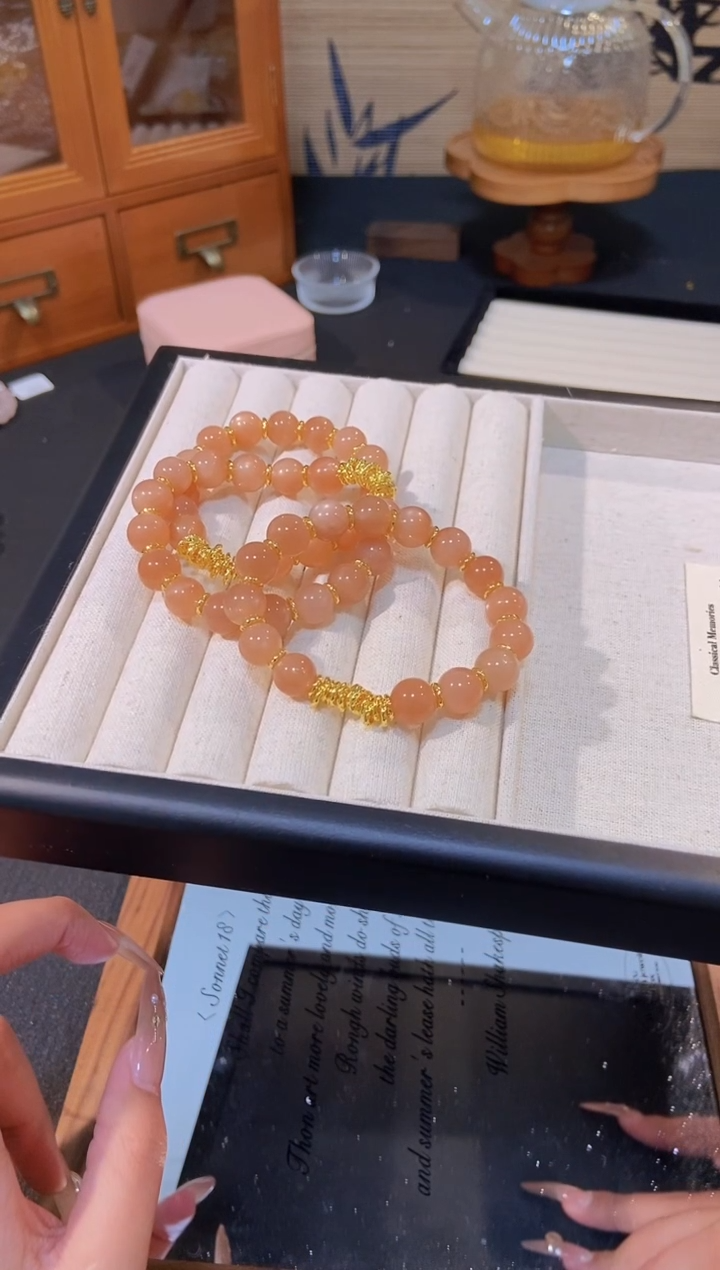 合金手链水晶太阳石