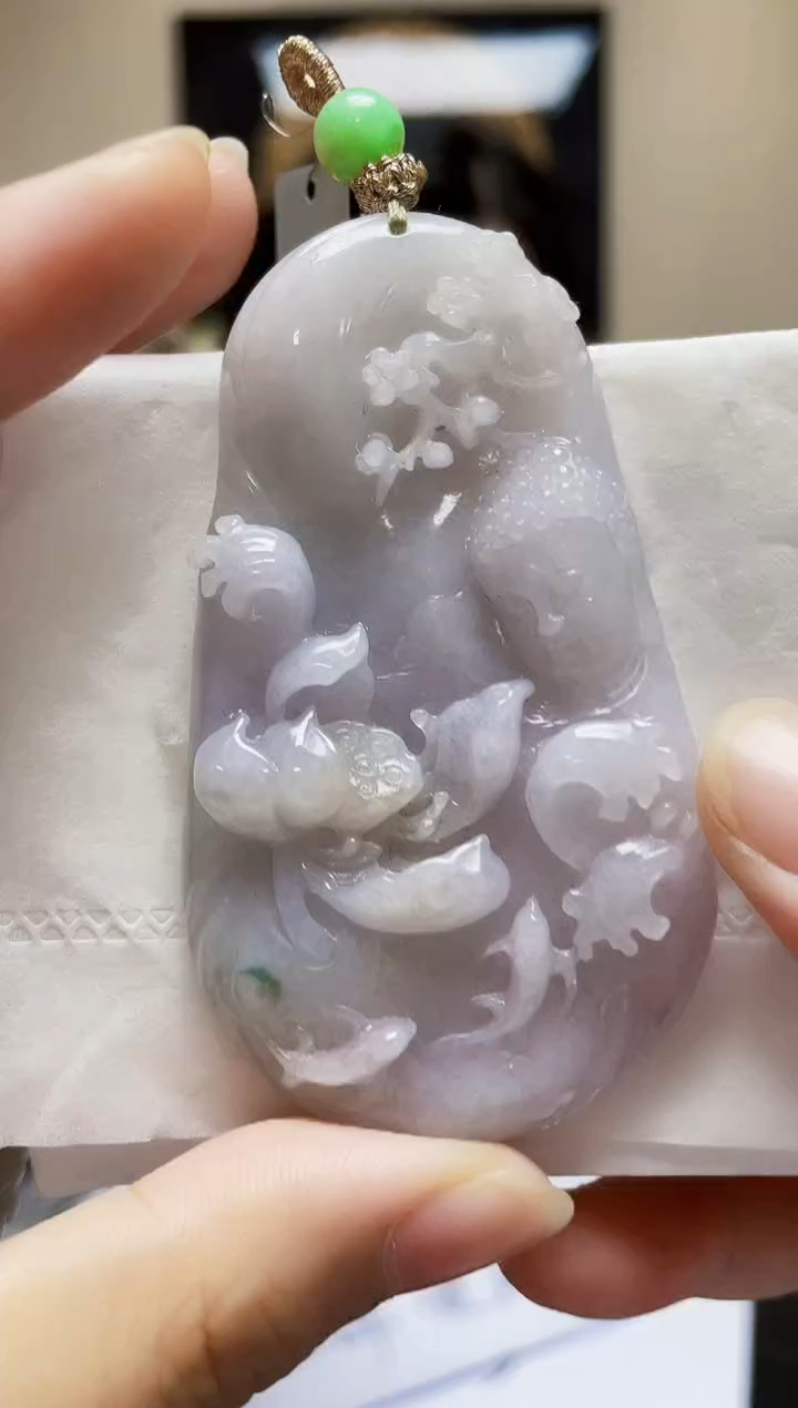 未镶嵌定制翡翠吊坠139
