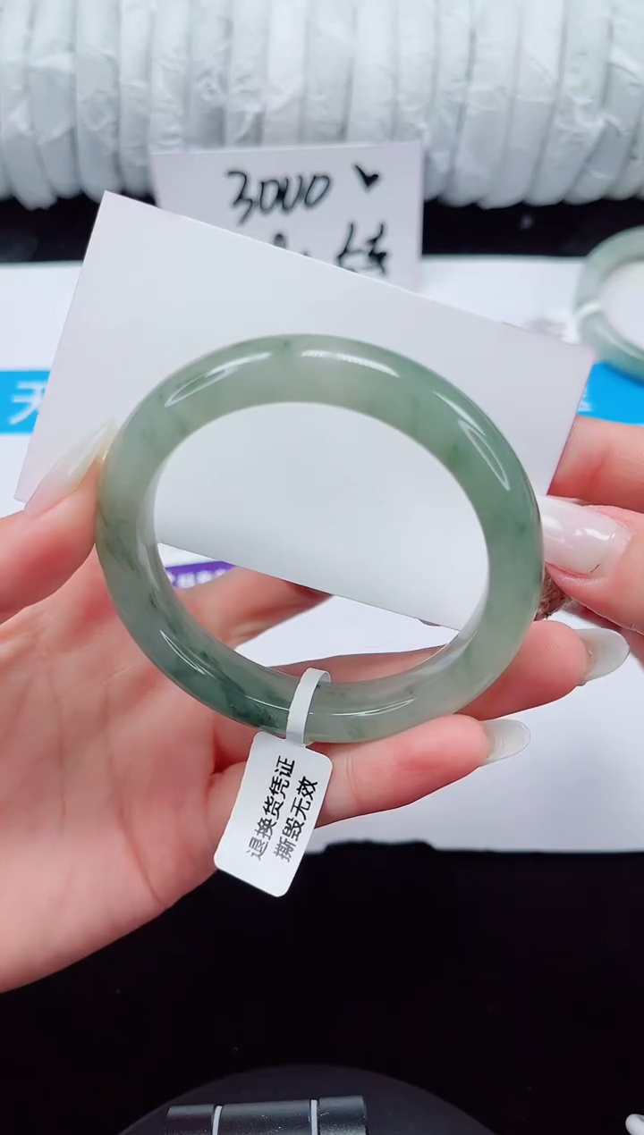 未镶嵌手镯石英质玉206-54/55