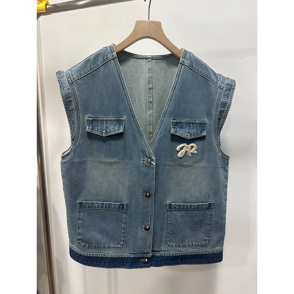 [新品]JOURNAL RECORD设计师品牌25春夏牛仔马甲