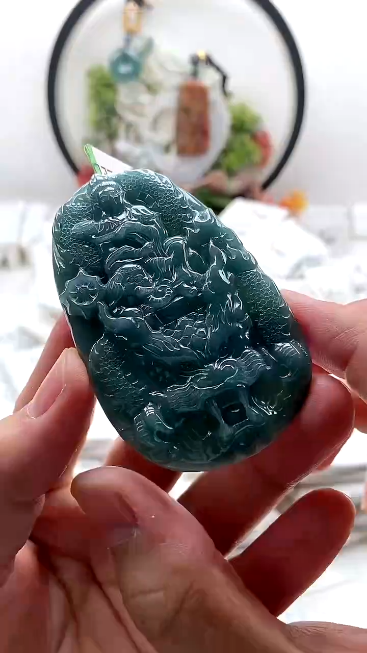 颈饰未镶嵌翡翠普贤