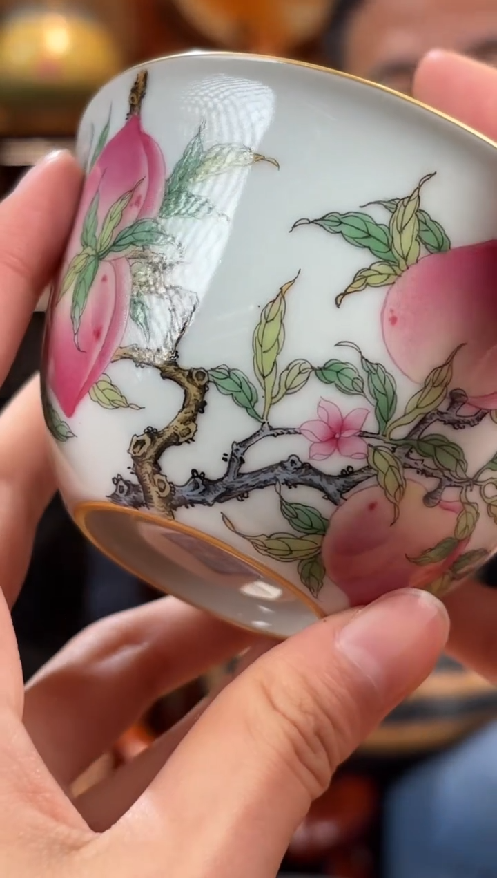 【闪购商品】盖碗 G39【人间瓷画】《曹远浩》