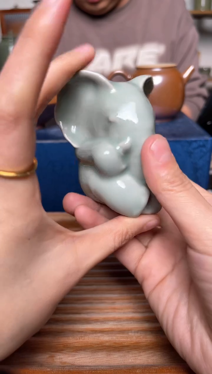 【闪购商品】其他耀州窑太平有象茶宠