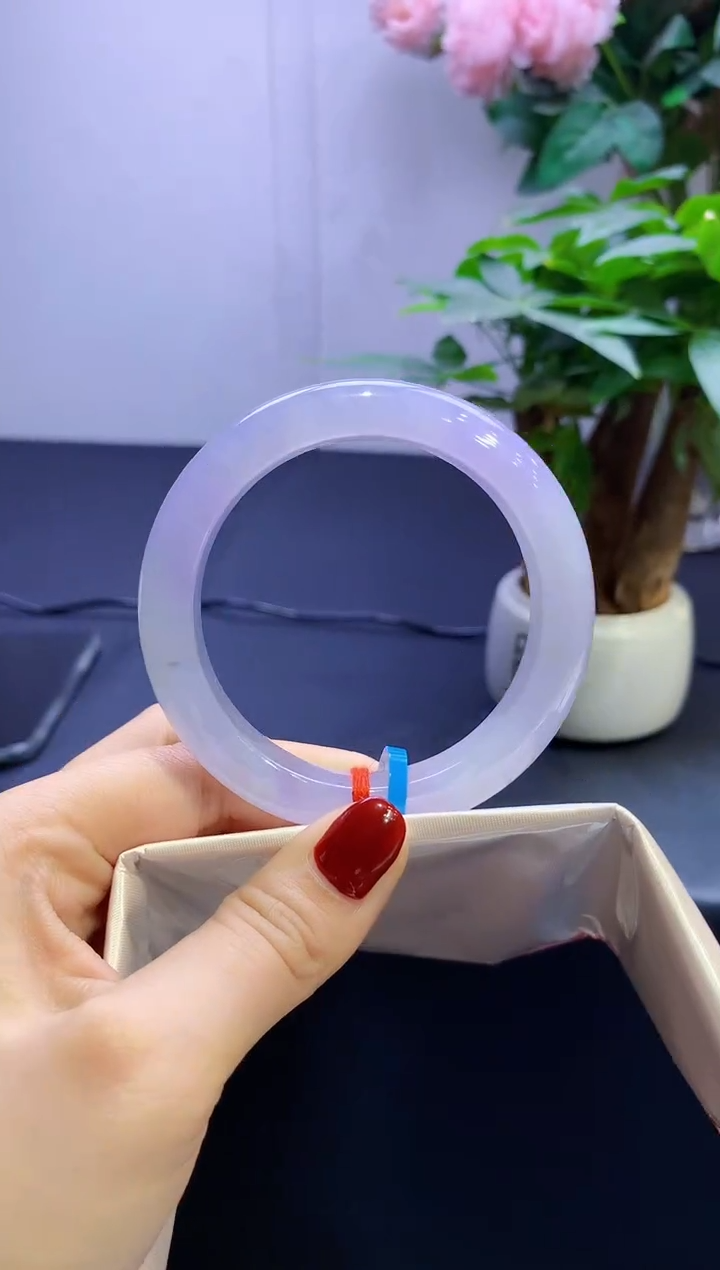 未镶嵌手镯翡翠翡翠手镯圈口56.2-t156-全款10万-定金2万