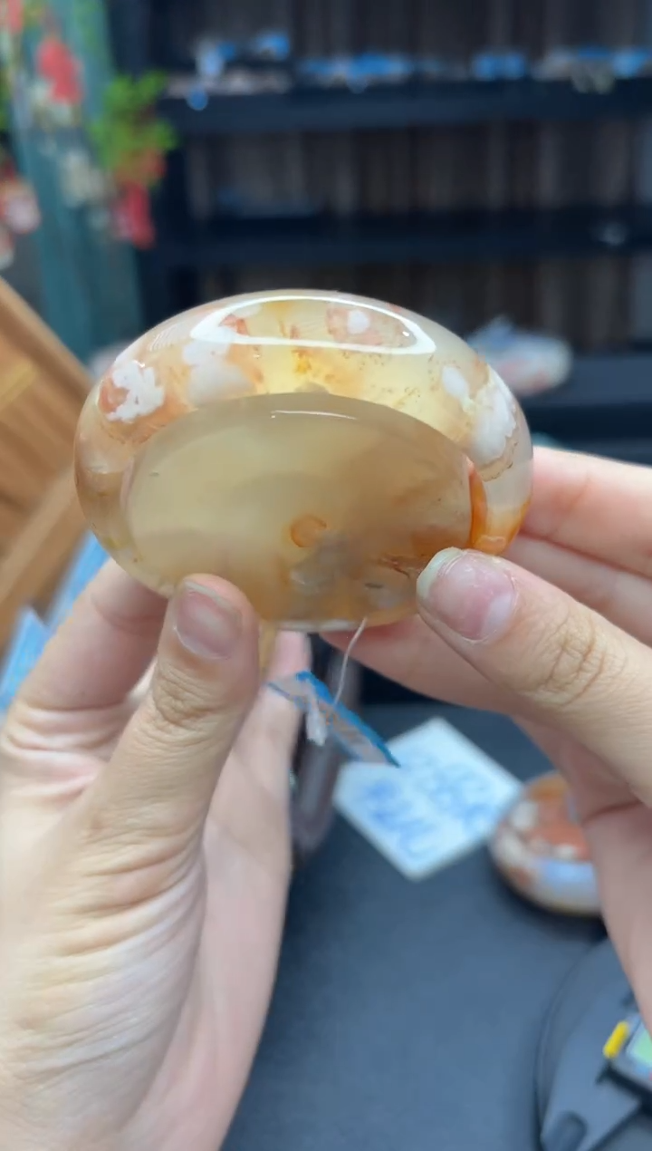 【闪购商品】石英质玉手镯未镶嵌861（56圈赠送镯心）