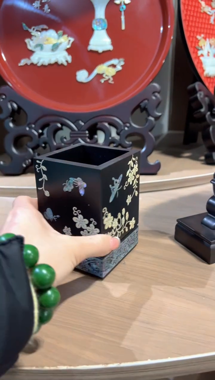 【闪购商品】.弘贝雅螺钿漆器文化馆 