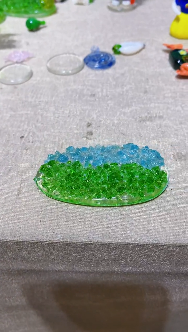 琉璃手工艺品底座