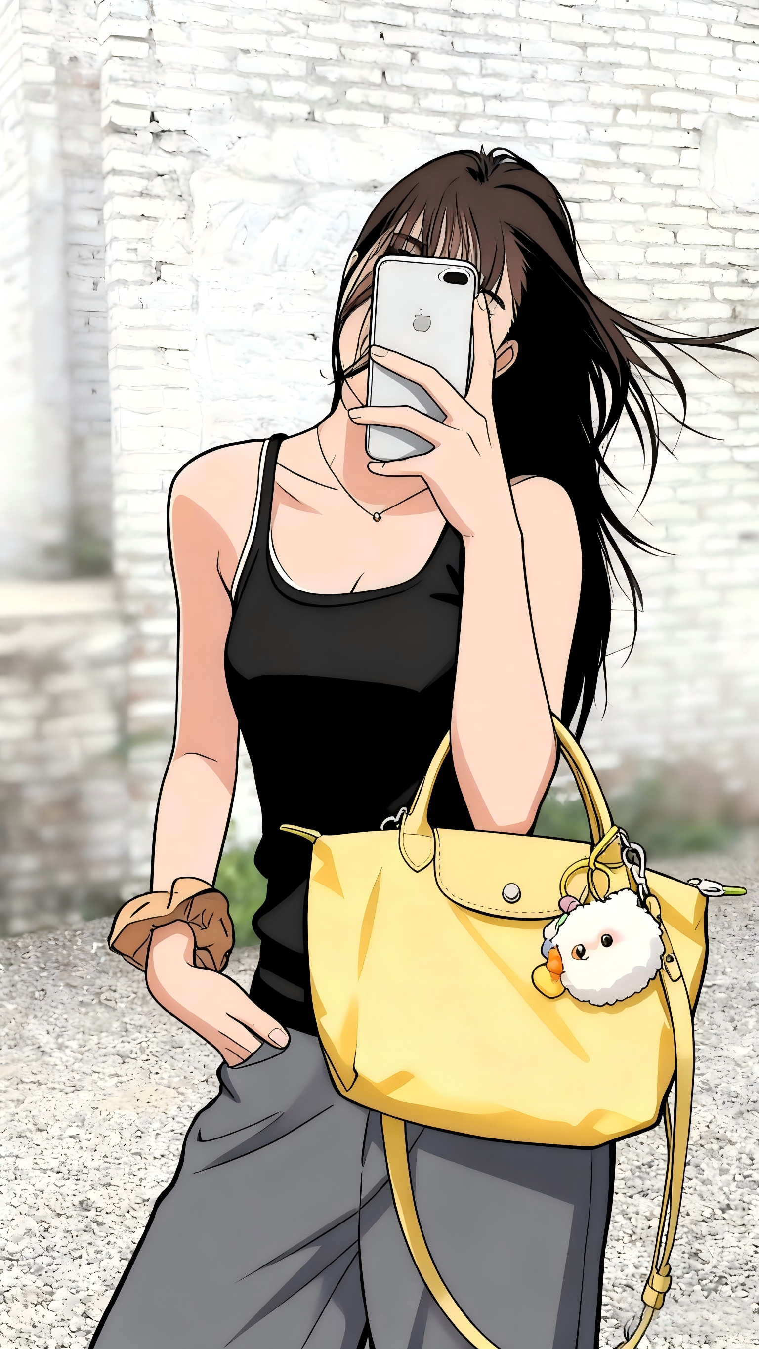 POPI短柄小 长柄中 长柄大  手提托特包