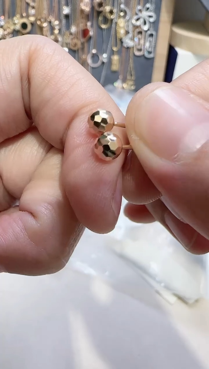 【闪购商品】18K金耳饰多样性发货发其一