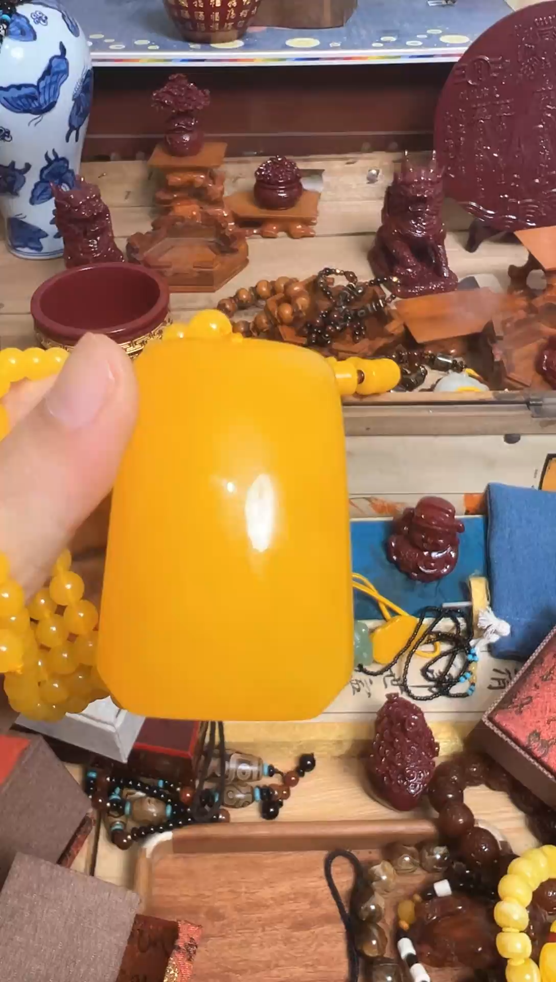 【闪购商品】蜜蜡手链未镶嵌【闪购商品】【闪购商品】