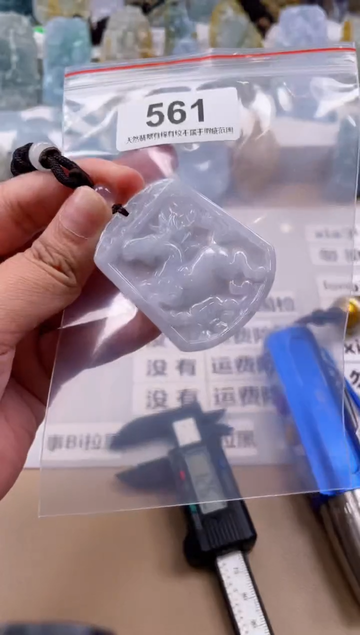 【闪购商品】翡翠颈饰未镶嵌天然缅甸A货翡翠561