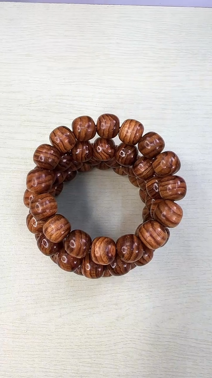 【闪购商品】黄花梨/降香黄檀手串/手链FL3-7海黄1314手串发一