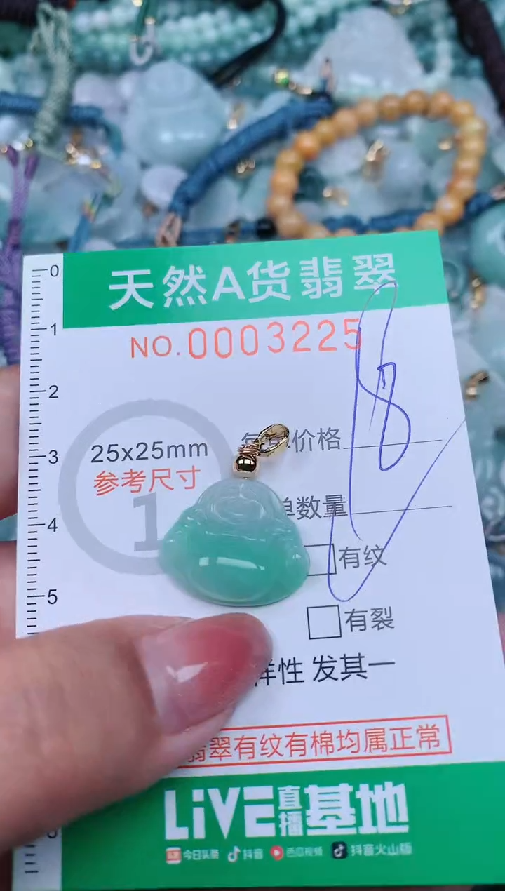 【闪购商品】翡翠颈饰未镶嵌.0003225