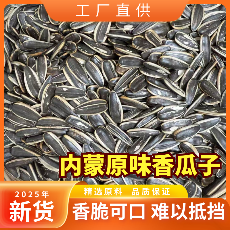 卓尔食品工厂店2025新瓜子粒粒精选手工精制 内蒙原味香瓜子