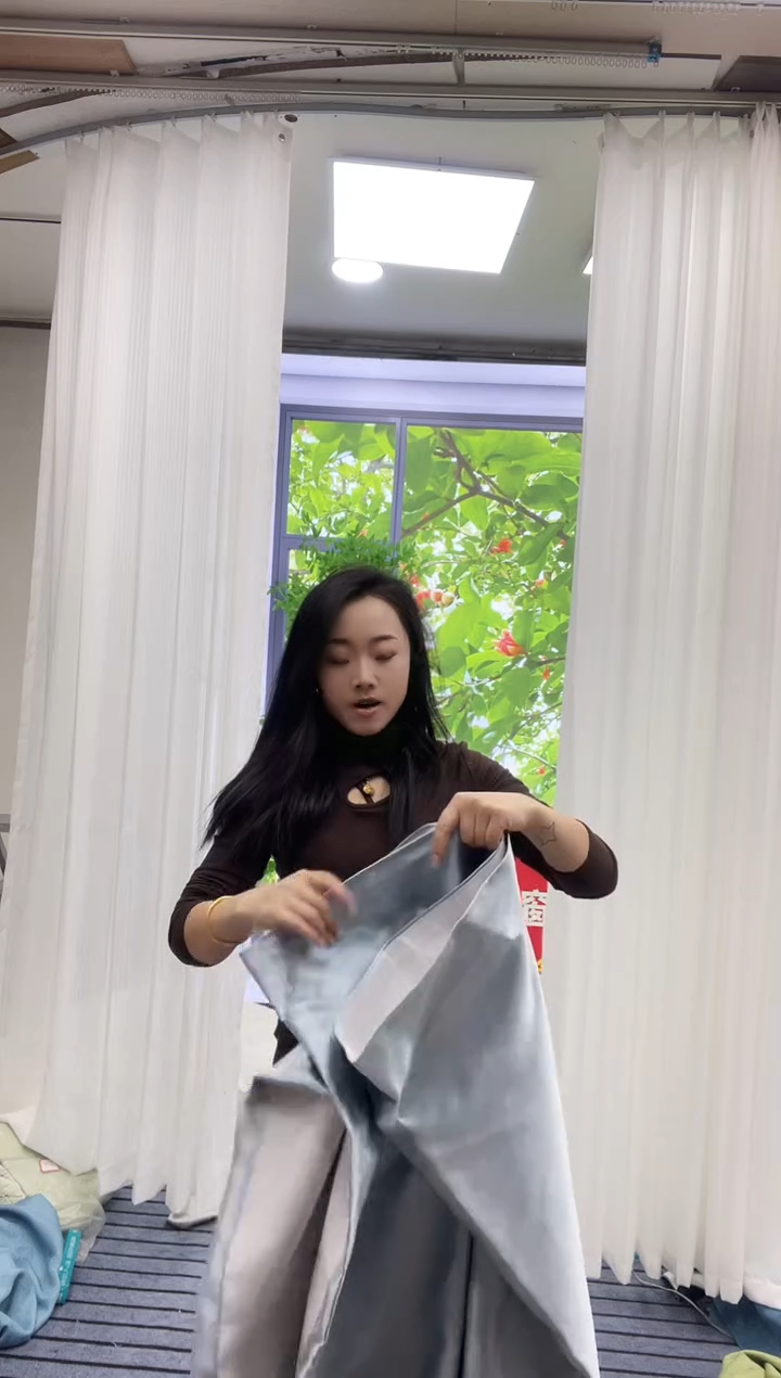 混纺棉麻17 号 孤品窗帘  