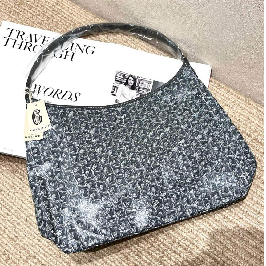 未使用 Goyard  灰色Hobo 单肩包