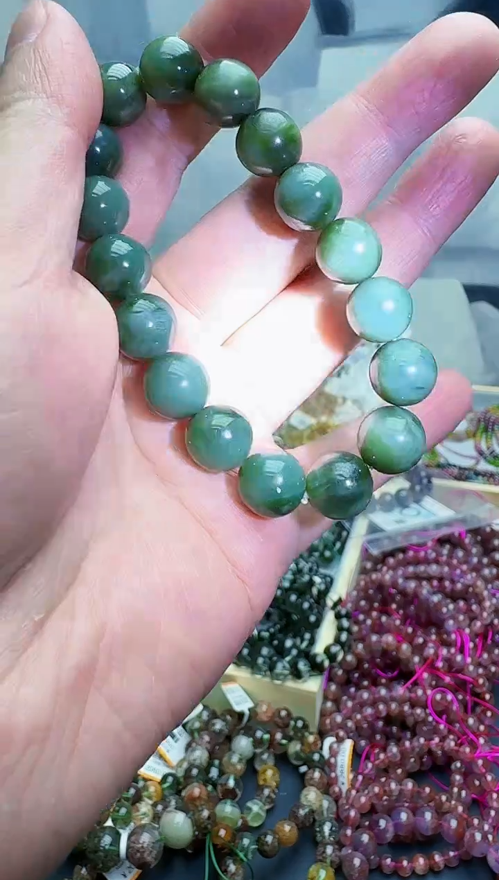 【闪购商品】和田玉手链未镶嵌A115手链单圈