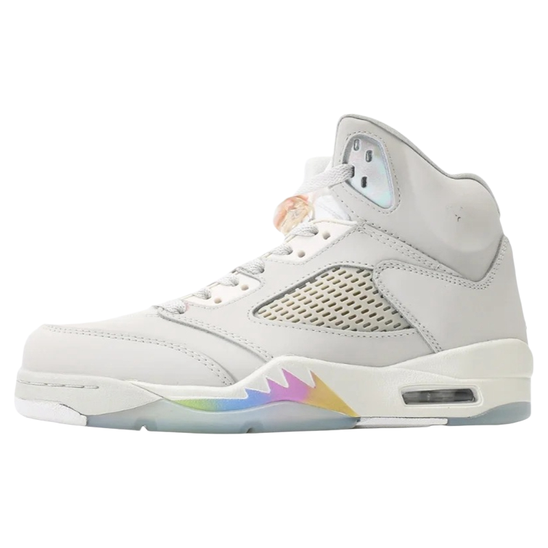 NIKE/耐克Air Jordan5 AJ5蛇年高帮篮球鞋男女同款米绿HF3183-001