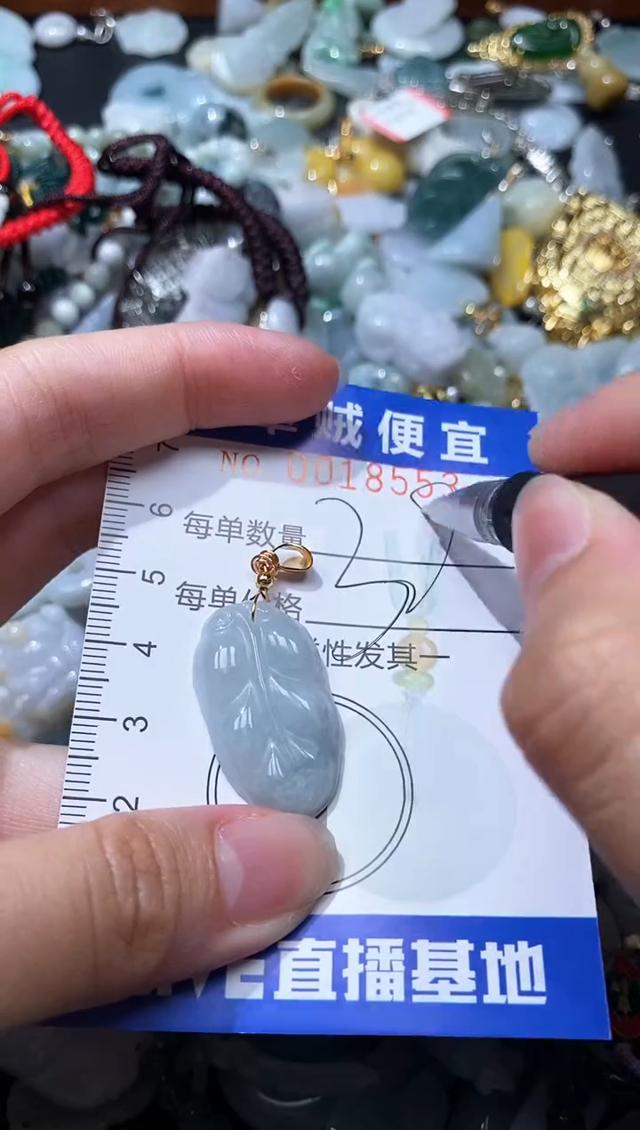 翡翠未镶嵌颈饰闪购0018553