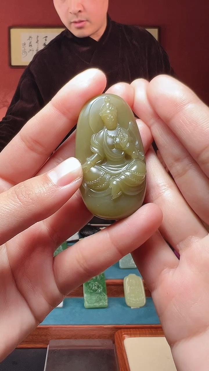 吊坠(不含链)未镶嵌和田玉93