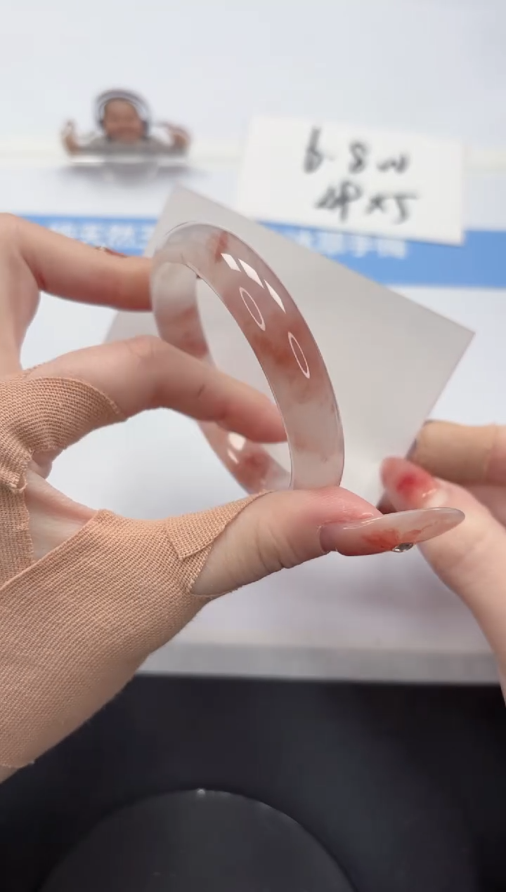 【闪购商品】石英质玉手镯未镶嵌A140-55