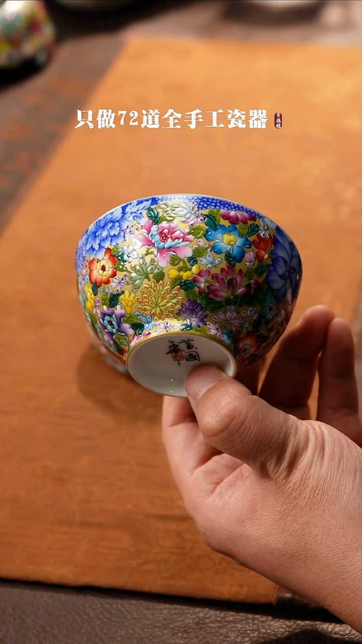 摆件陶昱*景德镇现代手工手绘陶瓷