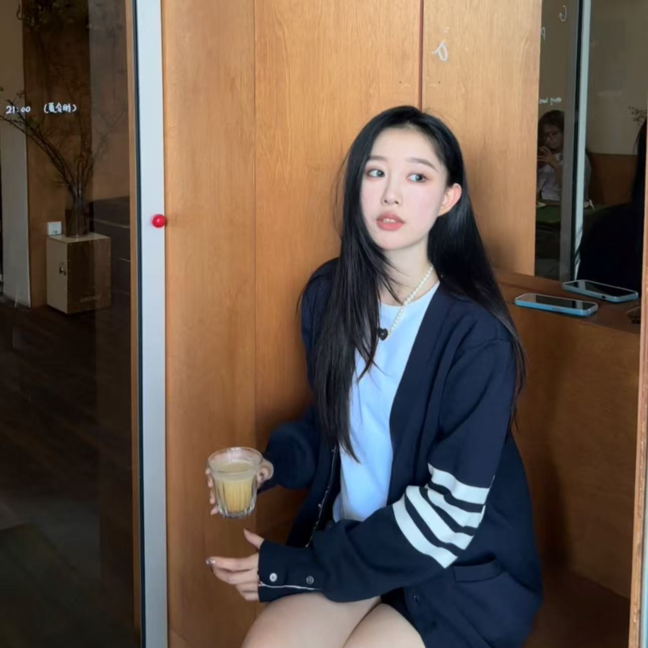 经典亖条杠针织羊毛开衫男女同款