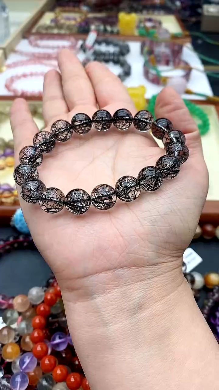 【闪购商品】发晶手链未镶嵌黑发晶