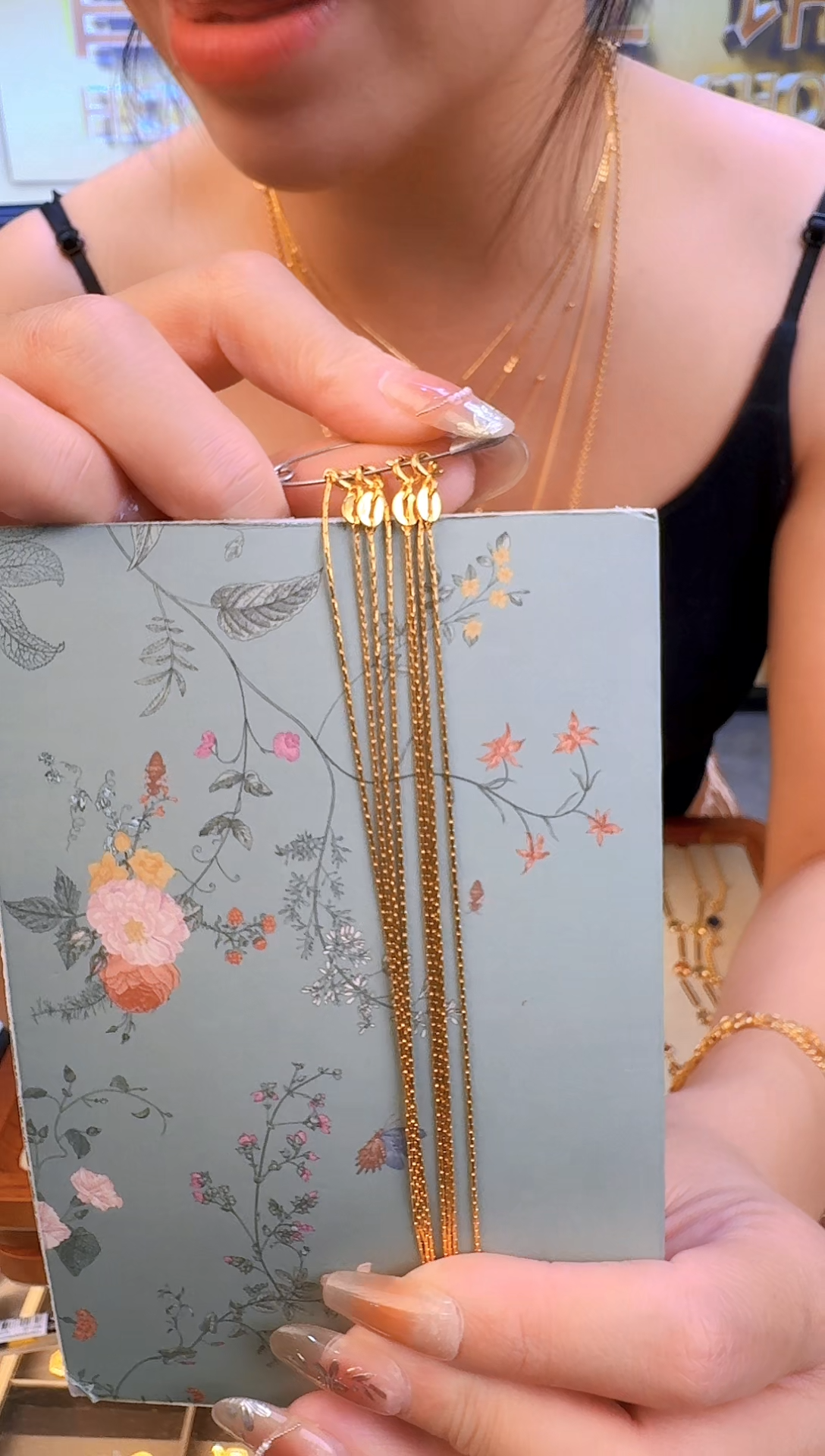 50cm固定不可调节针丝链1.47g（多样性发货）