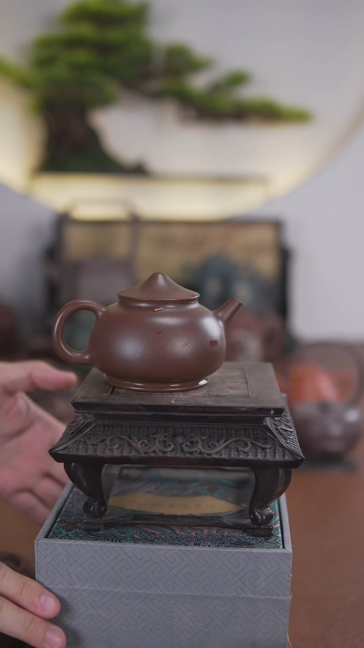 【闪购商品】紫砂茶壶蒋伟渔罩