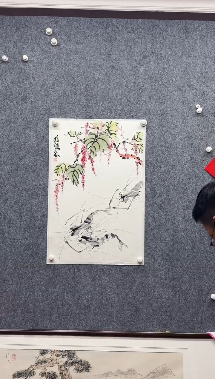 纸本45*70手绘国画作品定制