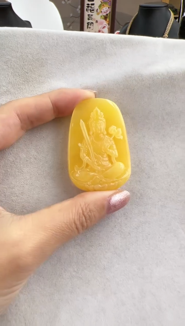 【闪购商品】定制琥珀未镶嵌10128028-虚空藏