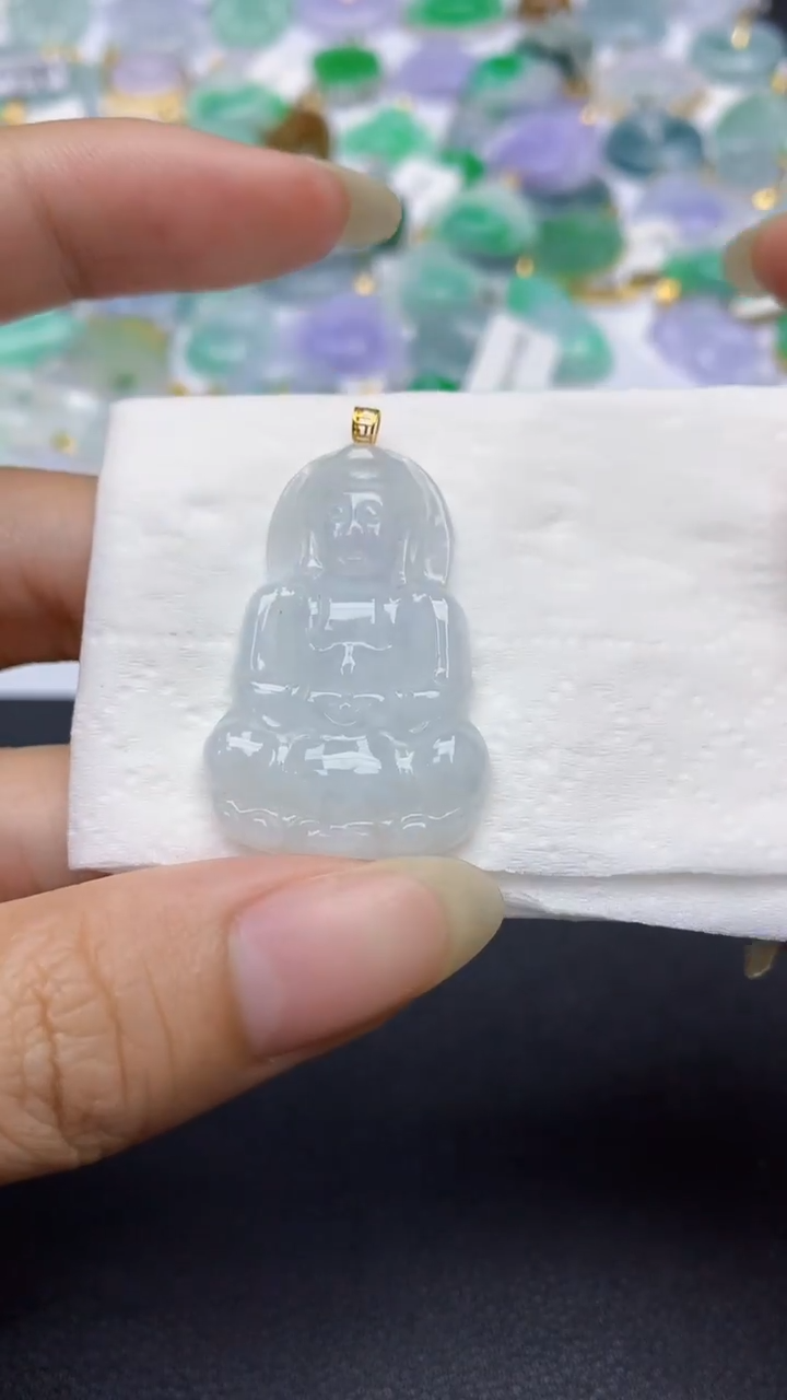 颈饰未镶嵌翡翠天然缅甸a货翡翠百元以上9元证书费自理