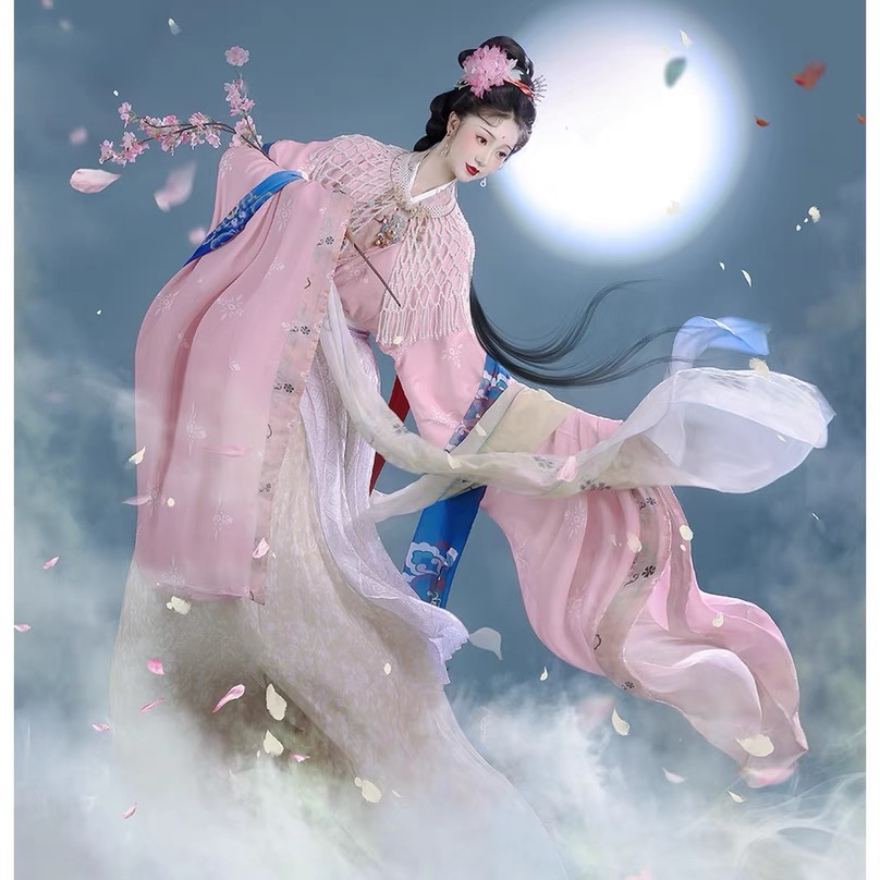 3号链接汉服古风广袖日常中国风仙女仙气齐胸大袖